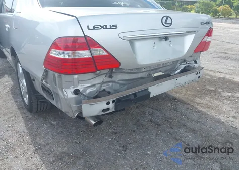 2004 Lexus Ls 430 z USA, uszkodzony, nr VIN JTHBN36F040172749